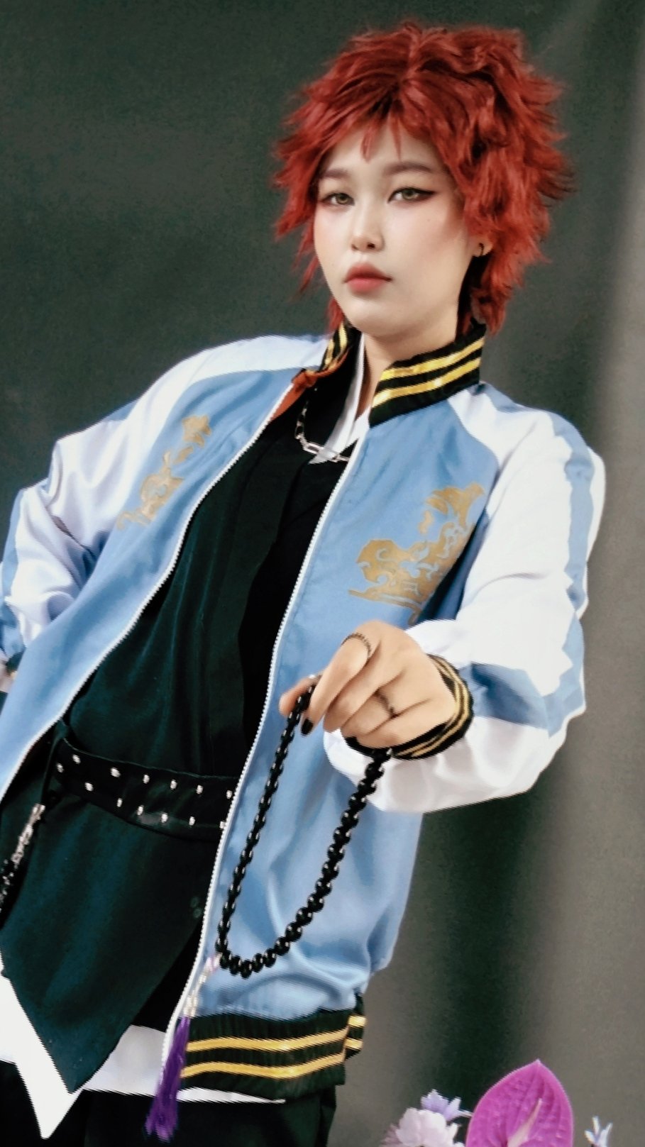 ヒプノシスマイク コスプレ 波羅夷空却 衣装 ウィッグ フルセット