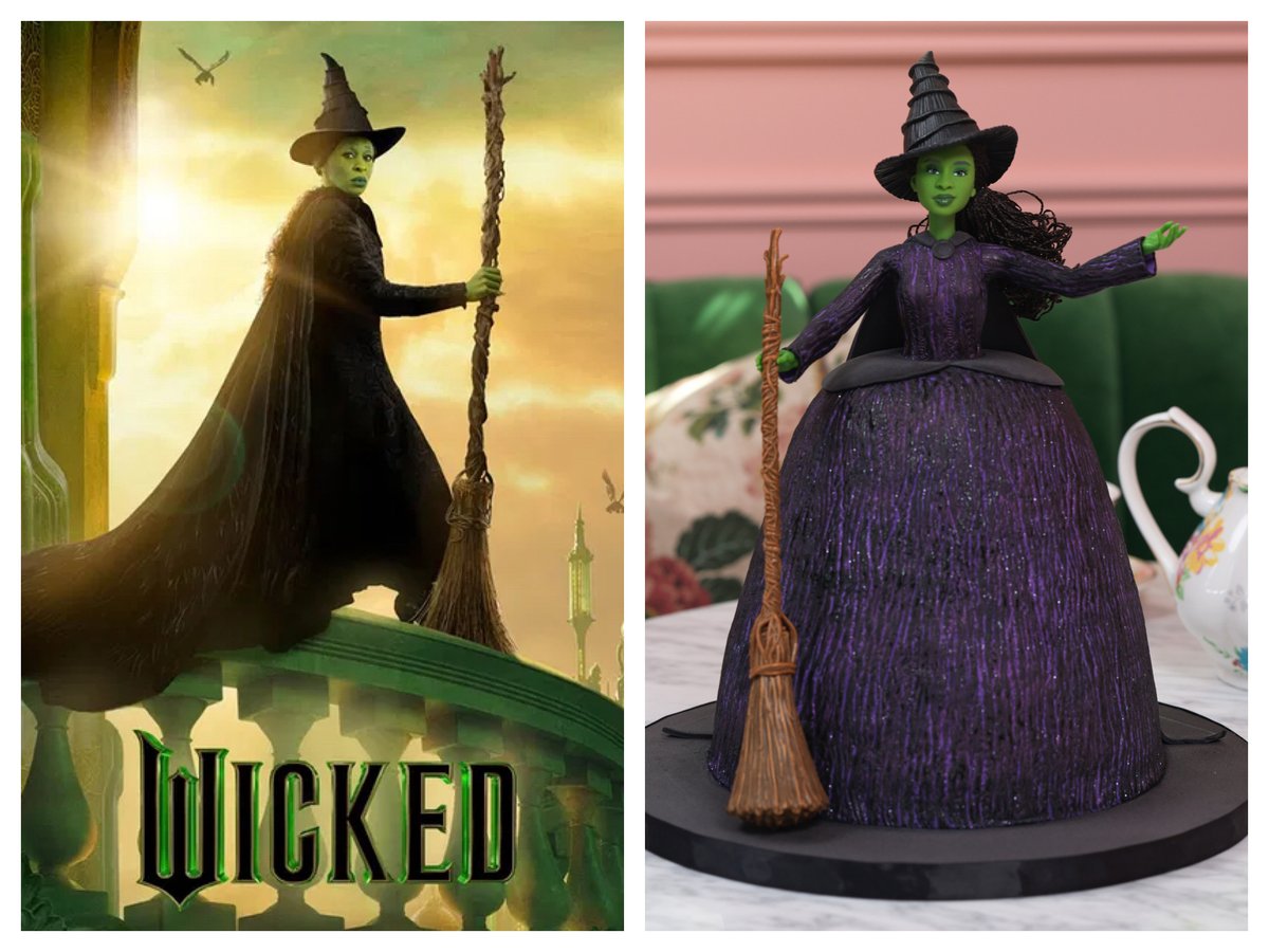 Wicked Elphaba Cake 🎂💚

youtube.com/watch?v=DjCcWs…