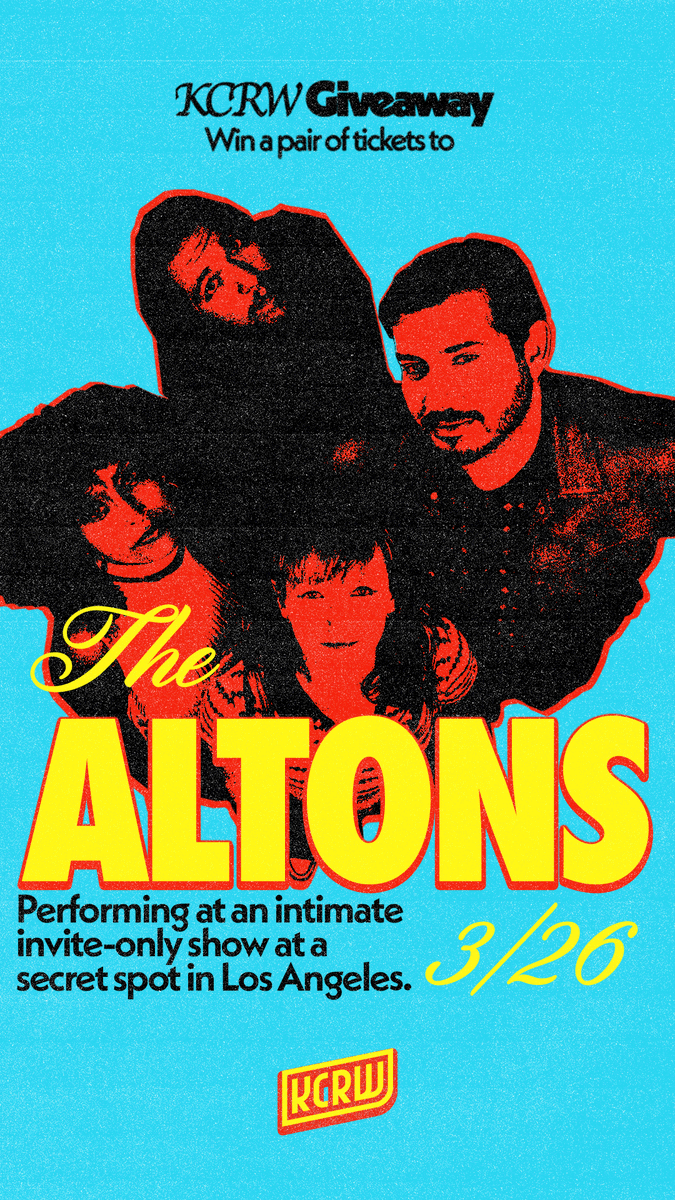 LA so nice we gotta do it thrice❤️‍🩹
We are playing an intimate, invite-only show for @KCRW on Wednesday, March 26th &amp; we have 10 pairs of tickets to give away! Link in bio see you soooon 💋

form.kcrw.com/kcrw-live-the-…