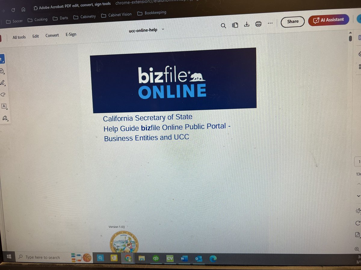 Need to pay $25 bucks to Secretary of State. No bill, can’t find a payment page, my accountant reminded me. Why would I look to pay you and why would you make it so hard? 

<a href="/CASOSVote/">California Secretary of State</a> 136 pages? For help to pay you for what? Search engine can’t find my 21 year old corporation.
