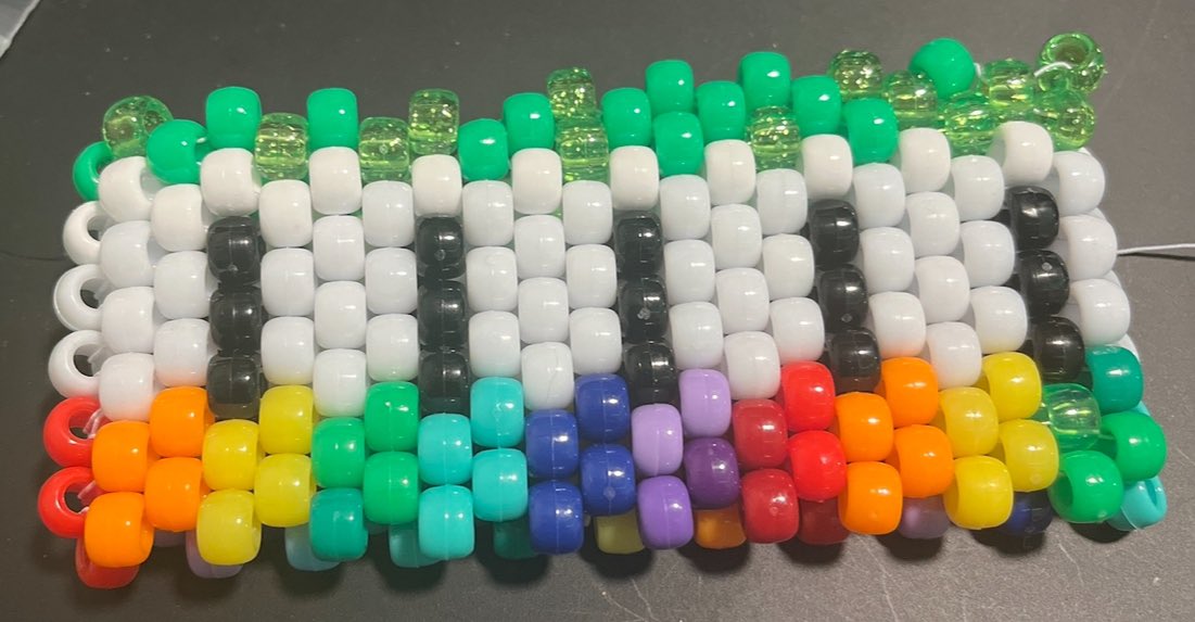 elfish_echoprax's tweet photo. Hello!! new announcement for the fundraiser. Skruff (one of our alters) is offering to make CUSTOM KANDI CUFFS for people donating to Khaleel and Eileen!!

(Examples: I will be shipping this to you and covering that fee)

@tallume_07 https://t.co/uxXLBnQWS0