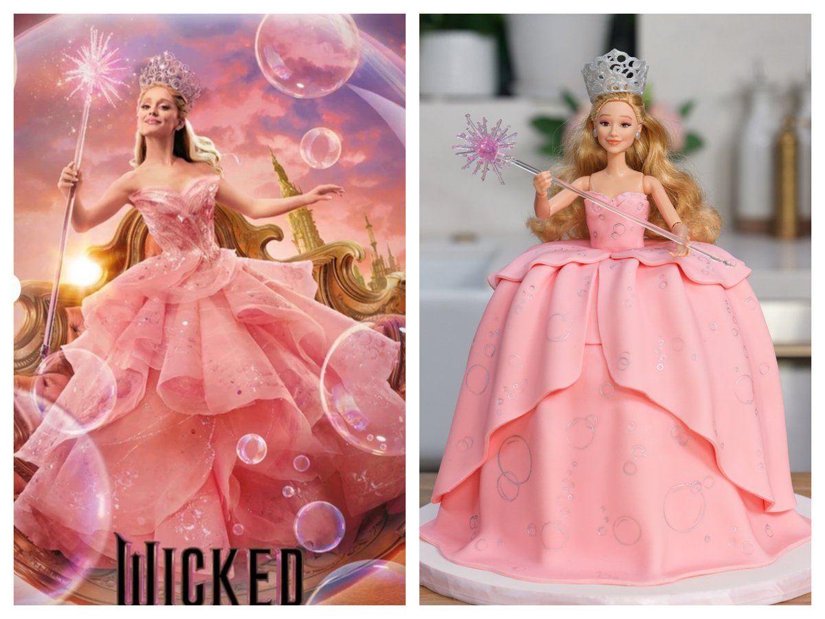 Wicked Glinda Cake 🎂

youtube.com/watch?v=DjCcWs…