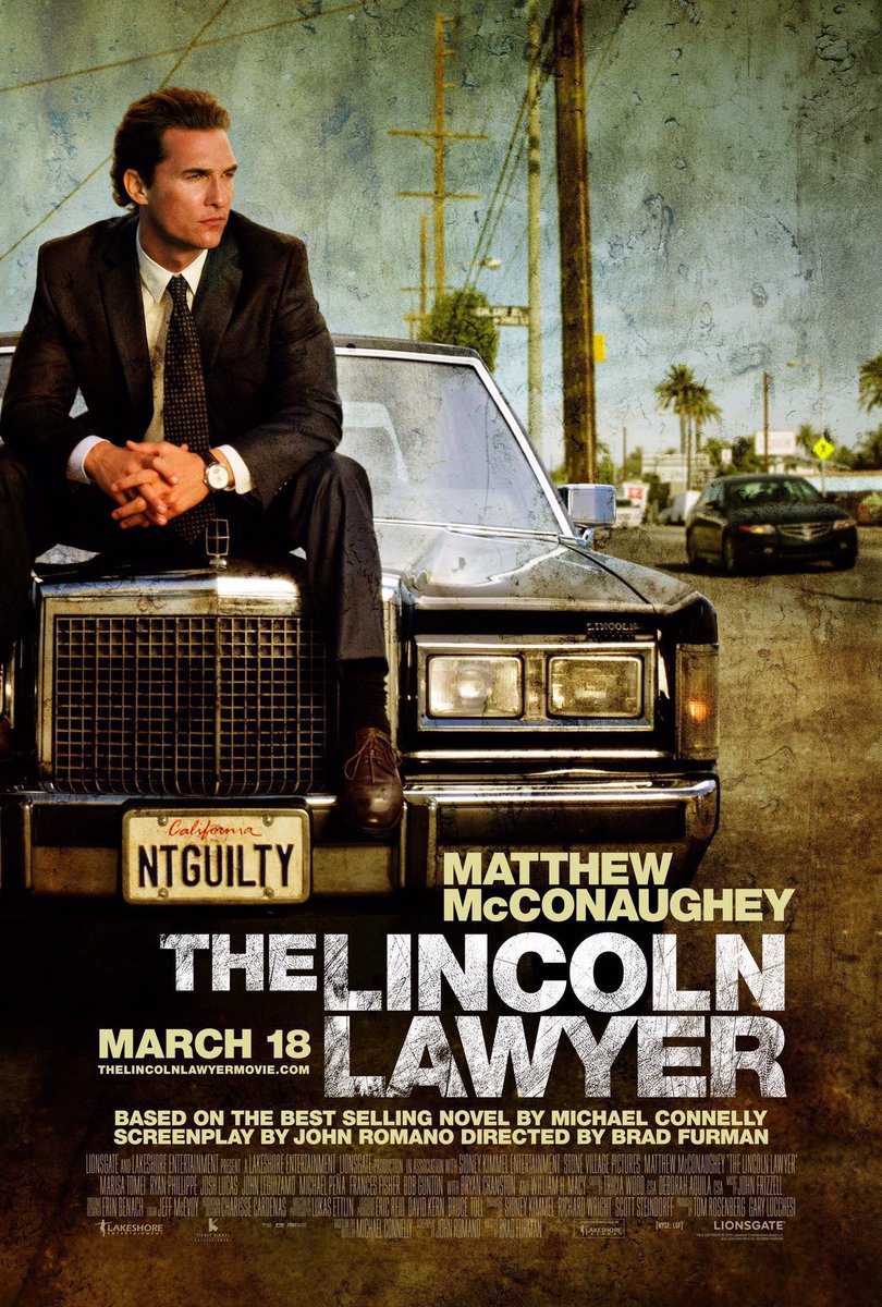 FilmNewsNos's tweet image. 🎬MOVIE HISTORY: 14 years ago today, March 18, 2011, the movie ‘The Lincoln Lawyer’ opened in theaters!

#MatthewMcConaughey #MarisaTomei #RyanPhillippe #JoshLucas #JohnLeguizamo #MichaelPena #BobGunton @Frances_Fisher @BryanCranston @WilliamHMacy @TraceAdkins #MargaritaLevieva