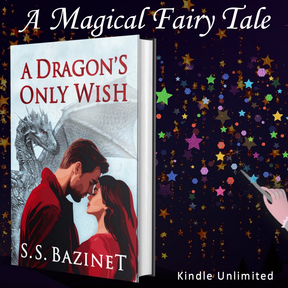 A Dragon’s Only Wish
amazon.com/Dragons-Only-W…
🪄 A #Magical Fairy Tale🪄

Reality gives way to #magic!

⭐️⭐️⭐️⭐️⭐️"Enchanting journey that will put a sparkle in your step and a smile on your face."

#fairytale #fantasy #dragons #KindleUnlimited