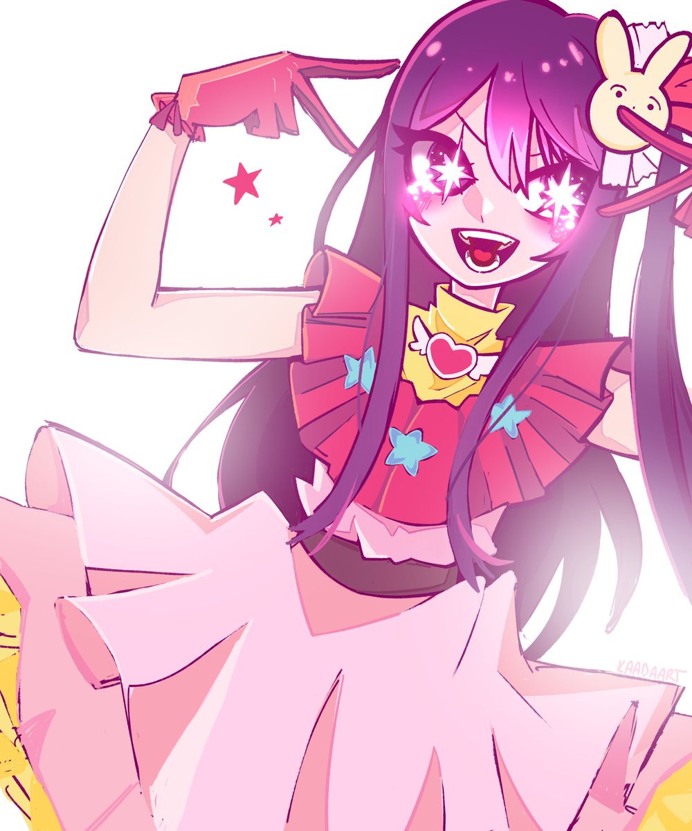 hoshino ai 💜🌸

#OshiNoKo #HoshinoAi #fanart #illustration #anime #doodle