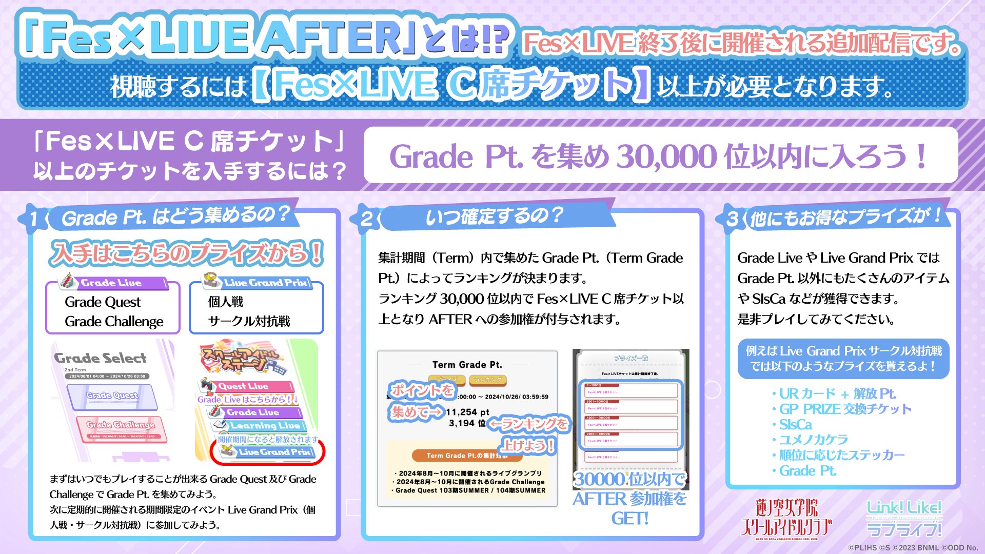 ラブライブ 蓮ノ空 Fes×LIVE チケット 蓮ノ空女学院スクールアイドルクラブ104期 2nd Term Fes×LIVE