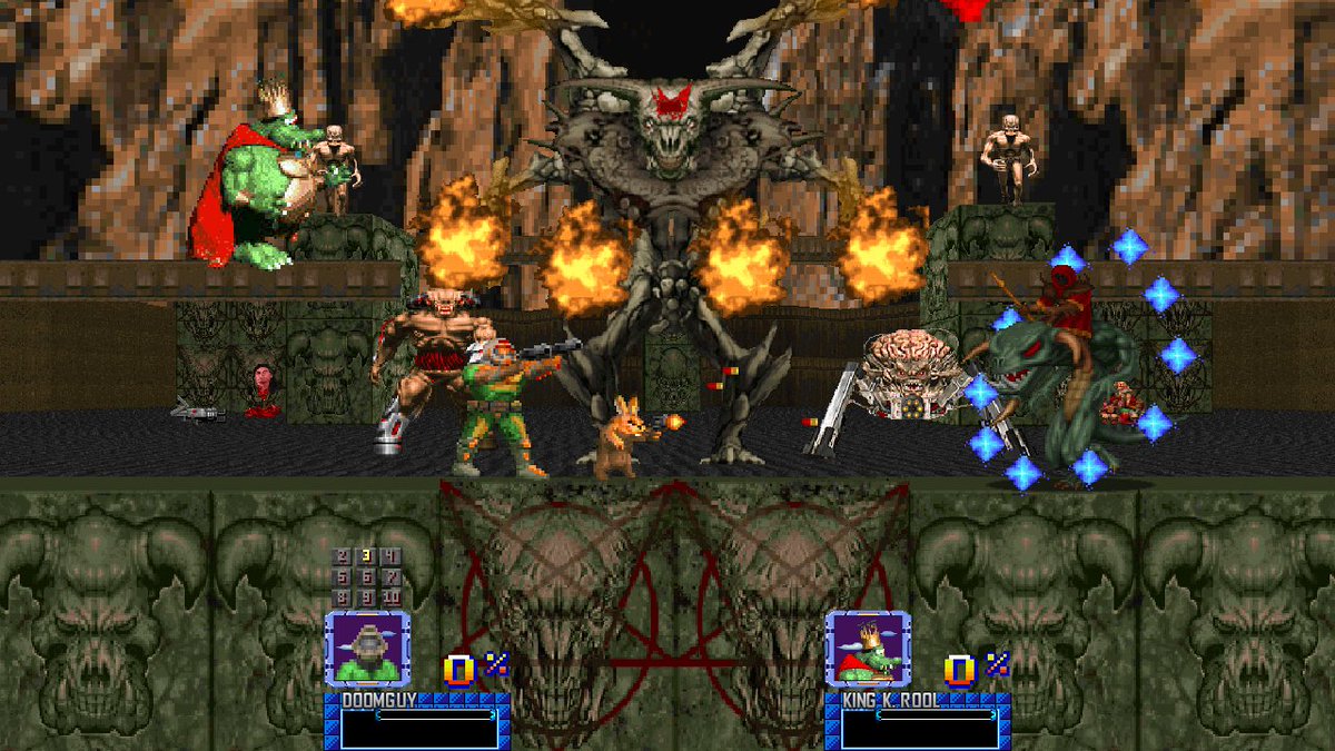 ULTIBYTE7's tweet image. 📢 Attention, Project Ultibyte fans! 🎮🔥
4 new NPC Bosses have entered the fight! 💀⚔️
🟣 Zoma (Dragon Quest)
🧟 Nemesis (Resident Evil)
🐍 D'Sparil (Heretic)
🕶️ Dark Fact (Ys)
Get ready to face them! 💥