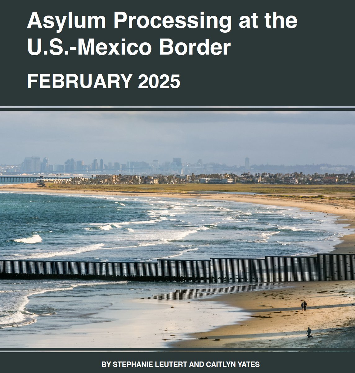 yatescait's tweet image. The latest @StraussCenter Asylum Processing report is out. In it, @Sleutert and I chronicle:
1) The cessation of asylum along the US southern border since Jan. 20
2) The effect these recent policy changes are having on asylum seekers in border cities
strausscenter.org/publications/a…