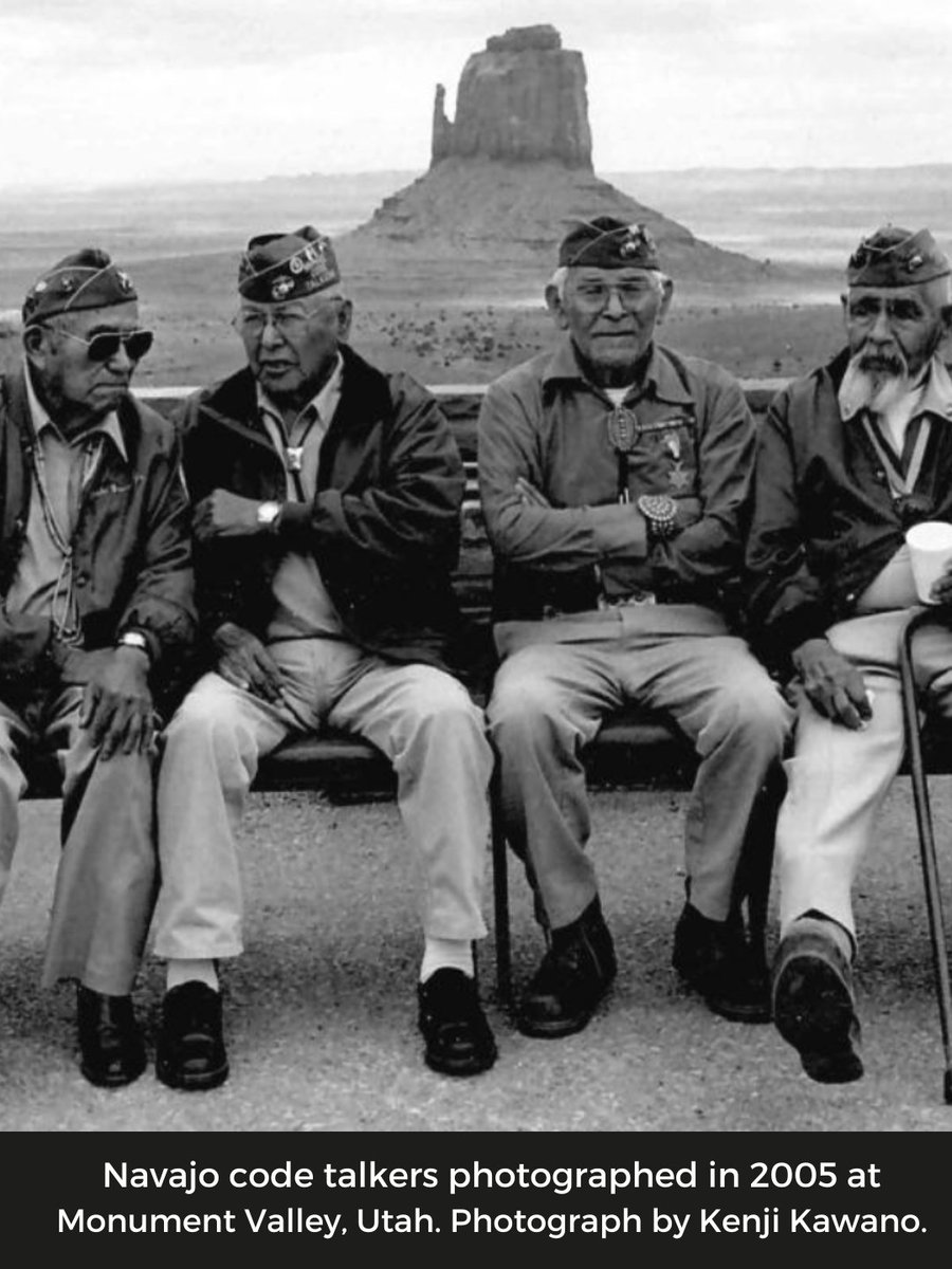 News about the removal of federal information on Navajo Code Talkers &amp; Indigenous service members’ contributions during WWII deeply disturbs us. As Indigenous Peoples, we will prevail, we will speak our truths, &amp; we will always honor our veteran warriors. bit.ly/NavCodeTalkers