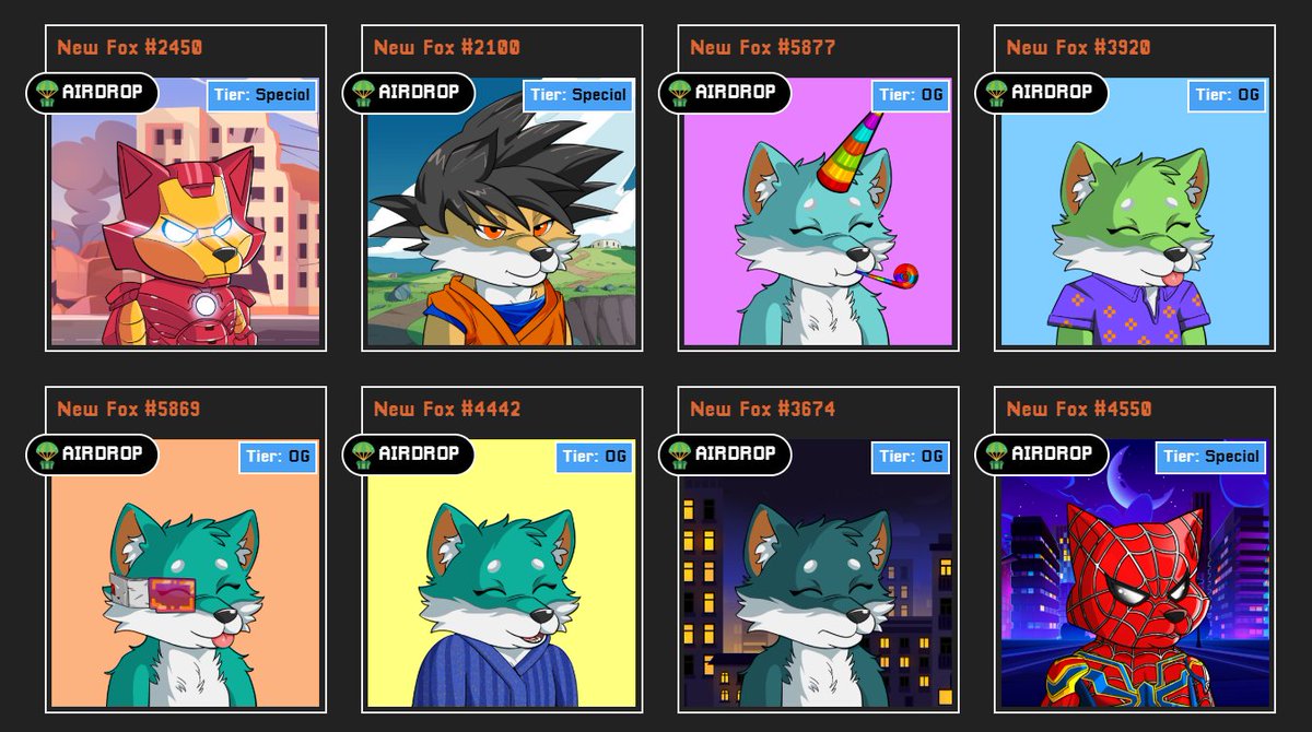 🚨 IMPORTANT UPDATE FOR ALL FOXES 🚨  
We've upgraded our smart contract to support resized NFTs! 🛠️  
Both AIRDROPS and FORTNIGHTS are now fully functional for ALL foxes - resized or not! 💰

#NowFoxes #NOX