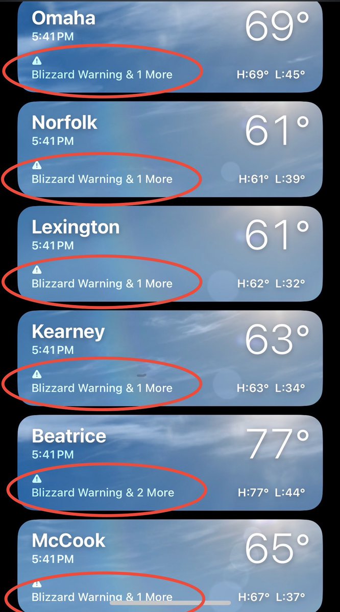 If someone ever asks you what spring is like in Nebraska, just send them this.