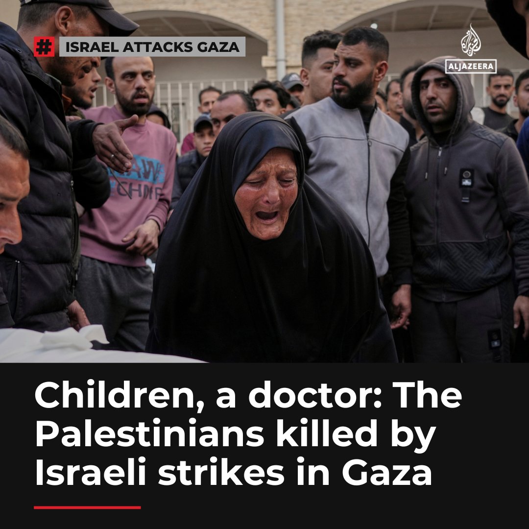 Khubybe3's tweet image. Israeli forces have been bombing across Gaza since the early hours of the morning, killing over 400 Palestinians and wounding more than 500 others aje.io/i73xuc