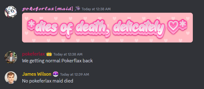 maid ferlax died.