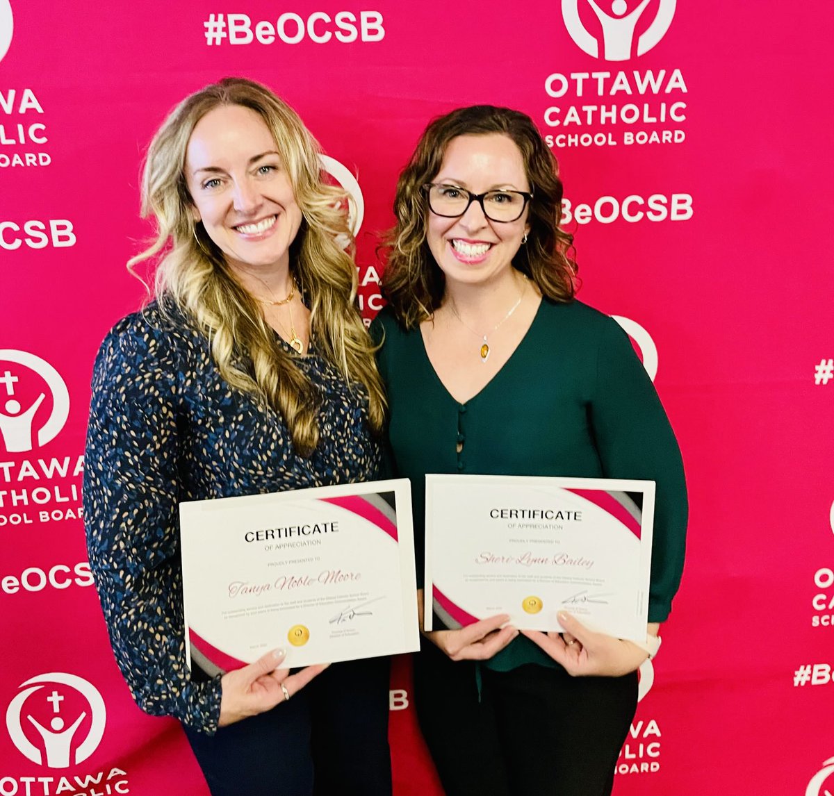 Neda Bernabo (she/her) (@nedabernabo) on Twitter photo Congrats to these 2 phenomenal educators!! 🩷🩷🎉🎉 #CoyoteProud #ocsb <a href="/StFXOCSB/">St. Francis Xavier High School</a> #ocsbDOE #ocsbLeadership Congrats to these 2 phenomenal educators!! 🩷🩷🎉🎉 #CoyoteProud #ocsb <a href="/StFXOCSB/">St. Francis Xavier High School</a> #ocsbDOE #ocsbLeadership