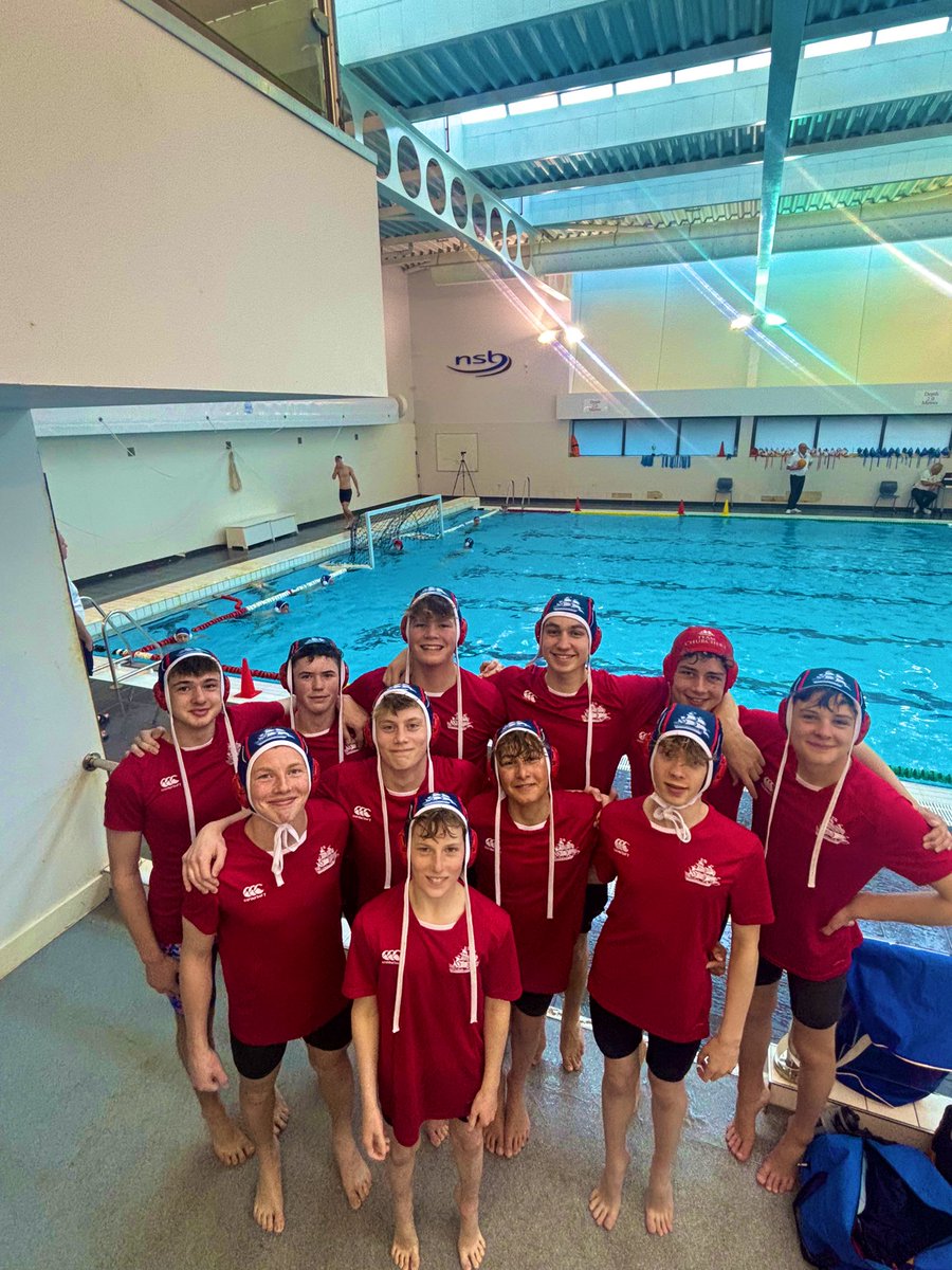 First Team Churcher’s U15 water polo to reach a national final did the school proud today!! Although losing their initial game they found form against Warwick, competing throughout the match. They then went on to beat Abington School to win bronze medal!🥉 
Amazing work team! 🙌