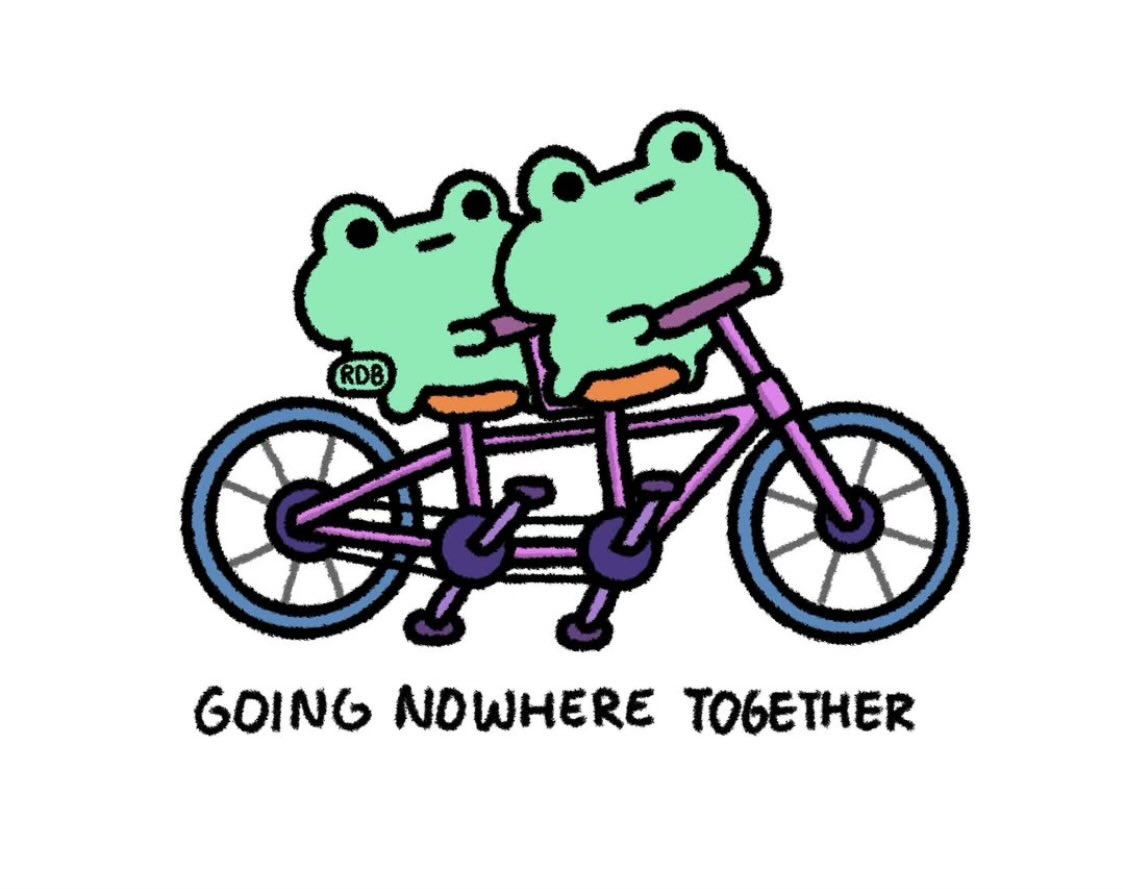 dew_doer's tweet image. Happy two frogs tuesday #twofrogstuesday
