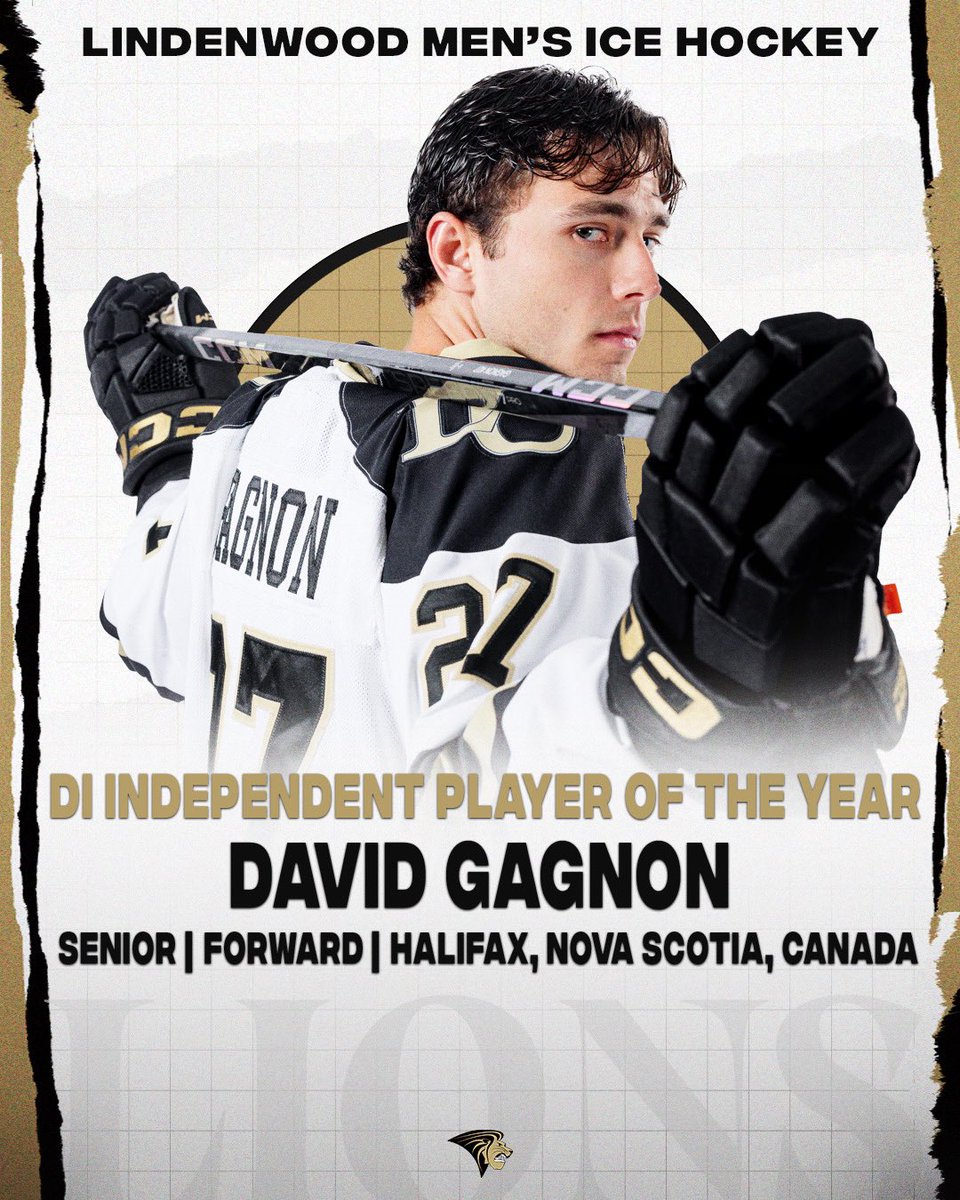 LU_Lions's tweet photo. For their efforts this past season, David Gagnon and Owen Bartoszkiewicz of the @LULionsHockey 🦁🏒 team have earned postseason awards

Bartoszkiewicz was tabbed the NCAA DI Independent Goalie of the Year, while Gagnon took home Forward of the Year 

📕 | https://t.co/xc07aUzb09 https://t.co/1pc0ty3s2Y
