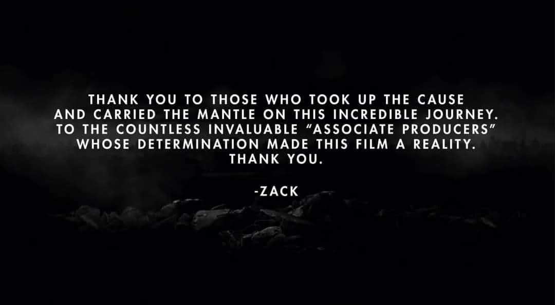 Let's Go #RestoreTheSnyderVerse