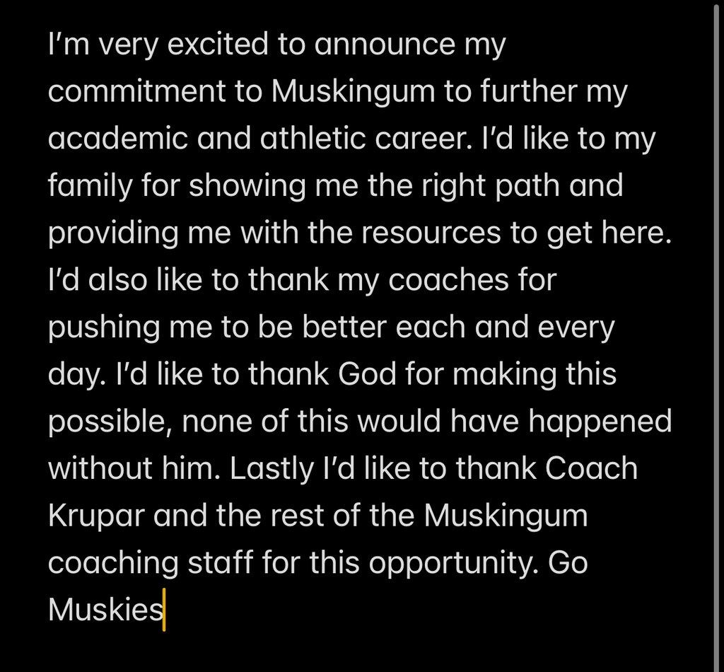 100 percent committed <a href="/JakeKrupar/">Jake Krupar</a> <a href="/MichaelJacob33/">Michael Jacob</a> <a href="/BravesLe/">LE Braves Baseball</a> <a href="/MuskieBaseball_/">Muskingum Baseball</a>