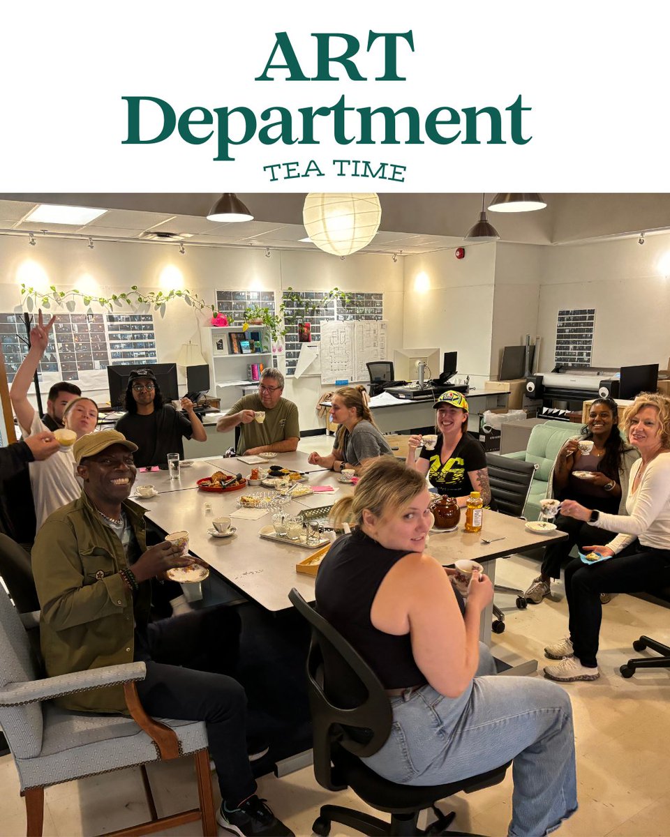 cameronpicstv's tweet photo. Spotlight on the Law & Order Toronto: Criminal Intent Art Department! When theyโre not turning visions into reality, theyโre unwinding with tea and welcoming everyone to join. We love it!
#lawandordertoronto #teamshoutout #artdepartment https://t.co/ldy6c5epvs