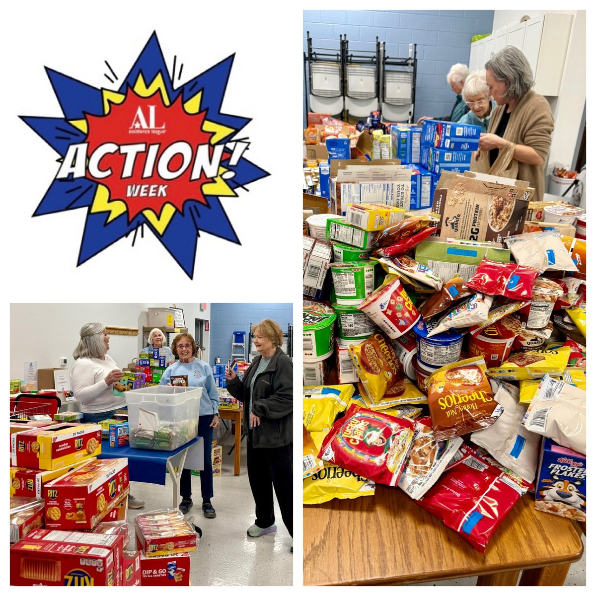 Action Week is an initiative responds to a need in our community. Nora Elementary School  in Washington Township Schools and elementary schools in MSD of Pike Township  via the Pike Township Food Pantry receive "snack packs" and Kroger gift cards during Spring Break.
