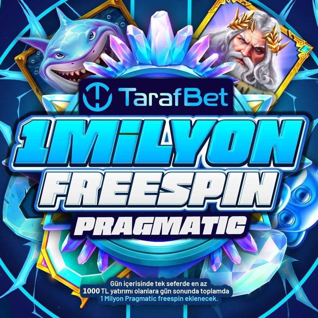 💰  1️⃣.0️⃣0️⃣0️⃣.0️⃣0️⃣0️⃣  FREESPİN FIRSATINI KAÇIRMA! 

🚀Bugün 1000₺ ve Üzeri Yatırım Yap, 00:00'dan Sonra Freespinlerin Hesabında !

💲Detaylı Bilgi için Canlı Destek Hattını Ziyaret Et!

👑 Tarafbet İle Şanslıların Arasına Katıl.