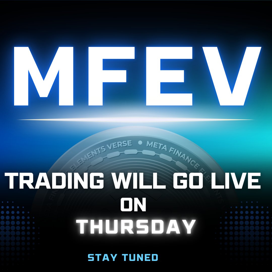 FinsaiX's tweet photo. 🚀 The wait is over!
MFEV is officially going live on Finsai X this Thursday! 🔥
Stay tuned—big things are coming! 👀⚡️
#MFEV #FinsaiX #CryptoRevolution