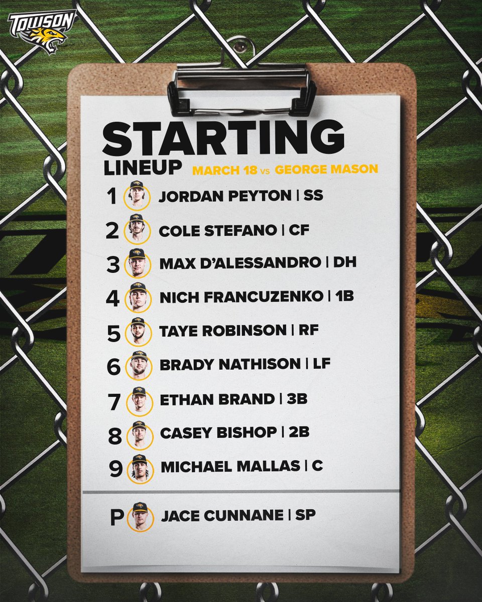 We'll be underway in Fairfax shortly!

#GohTigers