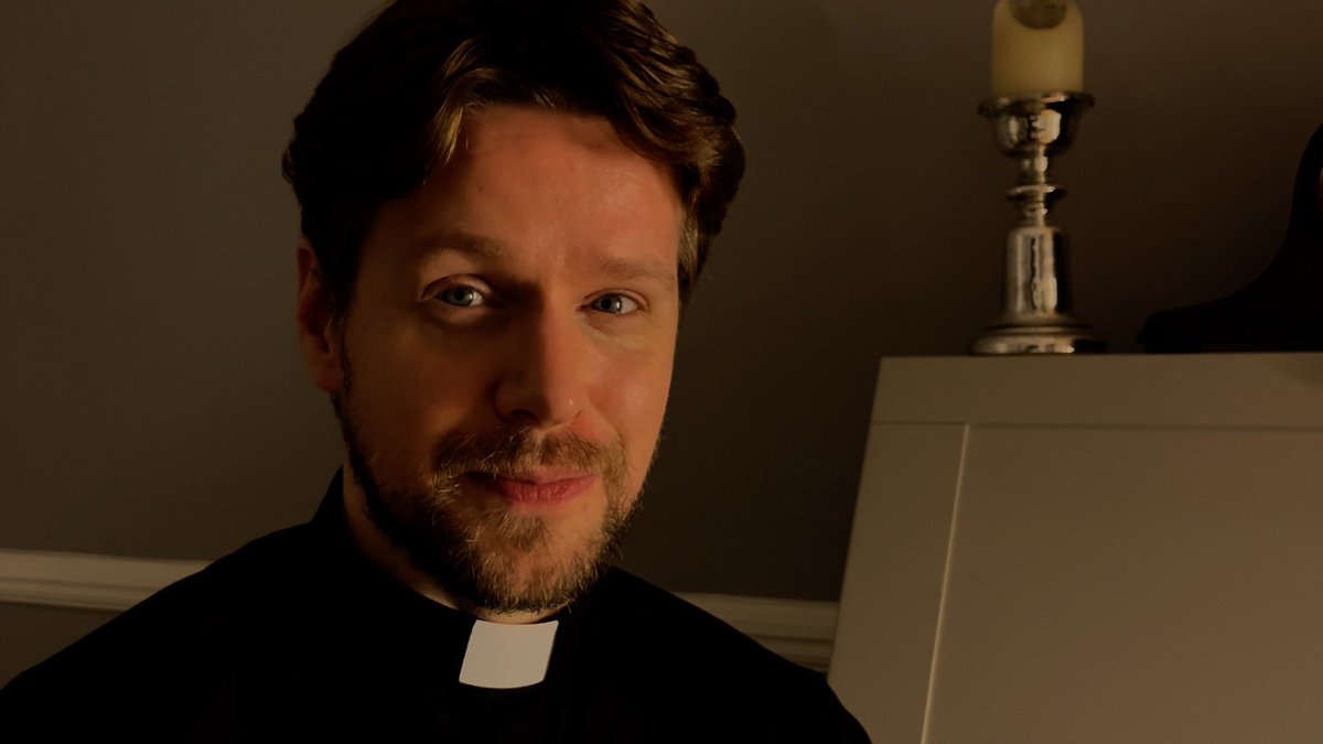 “Both Evelyn and her husband Aidan come to Confession and sadly neither can look me in the eye anymore.”

FIONA’S RICE - my latest self-written, directed &amp; performed short film is available at patreon.com/chrisclynes/sh… 🕰️

#shortfilm #actor #actorslife #monologue #drama #piest