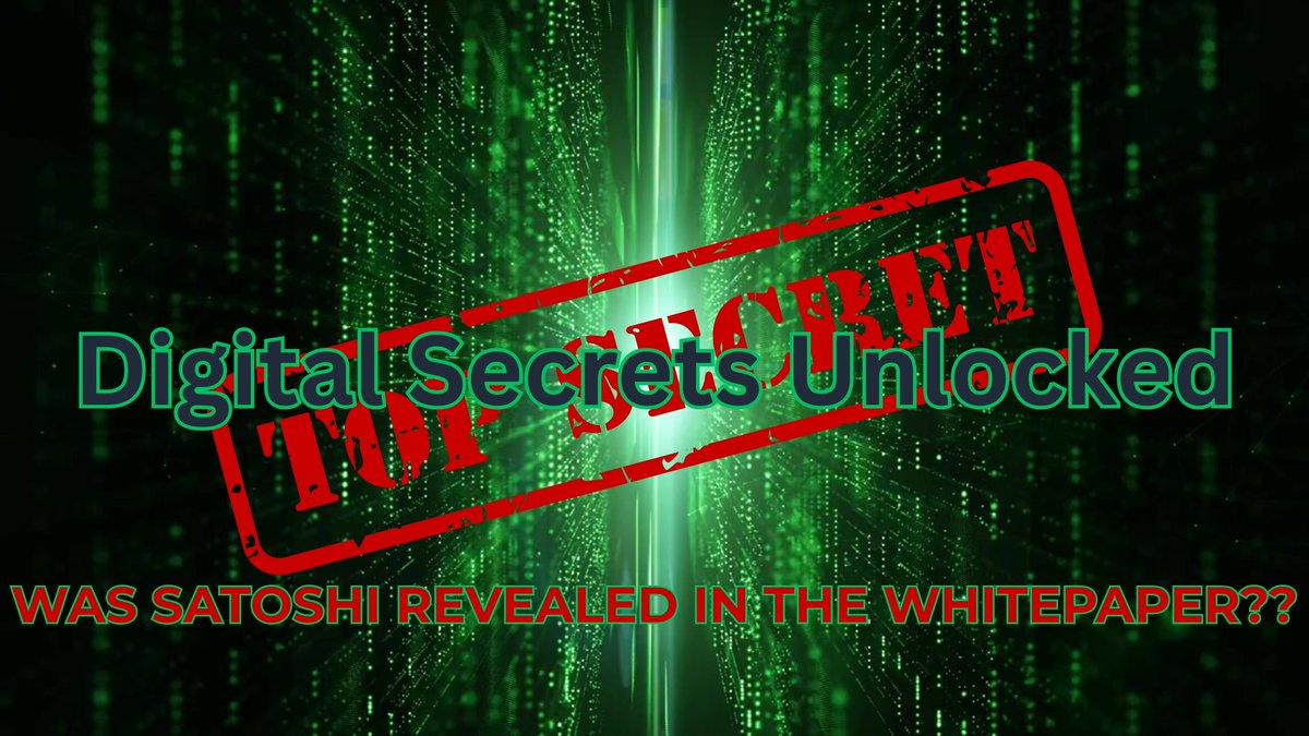 The Satoshi Observer tweet media