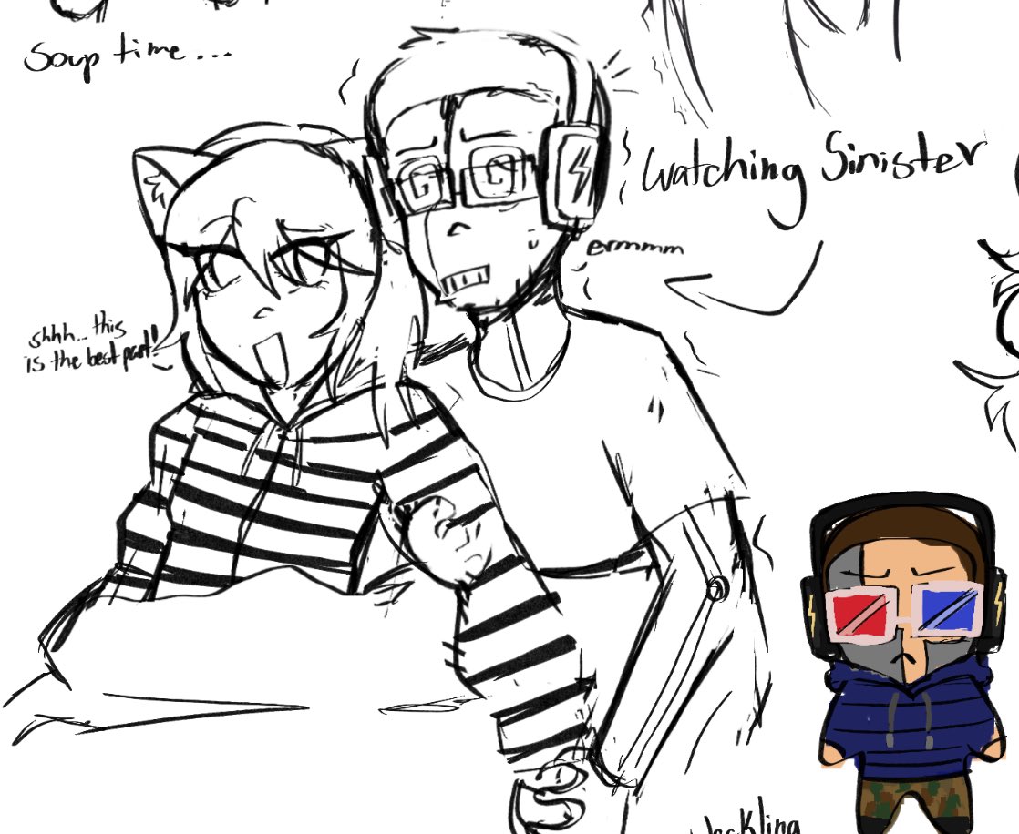 mindgamegirl's tweet photo. i love these guys 
#cnikinihachu #cjackmanifold #crocketduo #cniki #cjack #dsmp #dsmpfanart https://t.co/hsaqcgq0bW