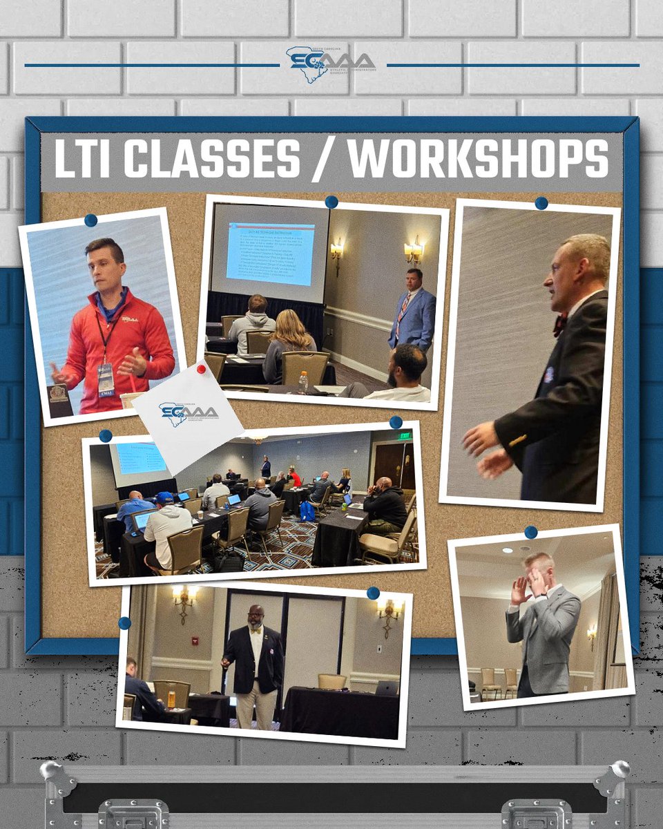 Thank you to all the Athletic Directors that help lead LTI Classes and Workshops this week! We had some great learning and discussions.