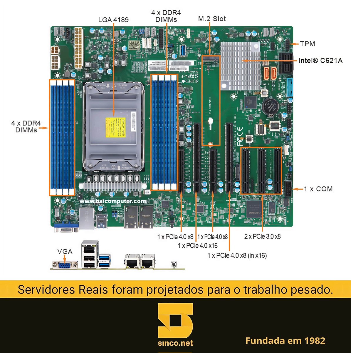 Sinco_Brasil's tweet image. Como popular slots de #memória em Servidores #X12SPL #Icelake:
blog.sinco.net/2023/12/x12spl…

Para obter o melhor desempenho dos servidores #Intel #Xeon com placas X12SPL-F, é mandatório que os slots sejam populados conforme a configuração ideal.