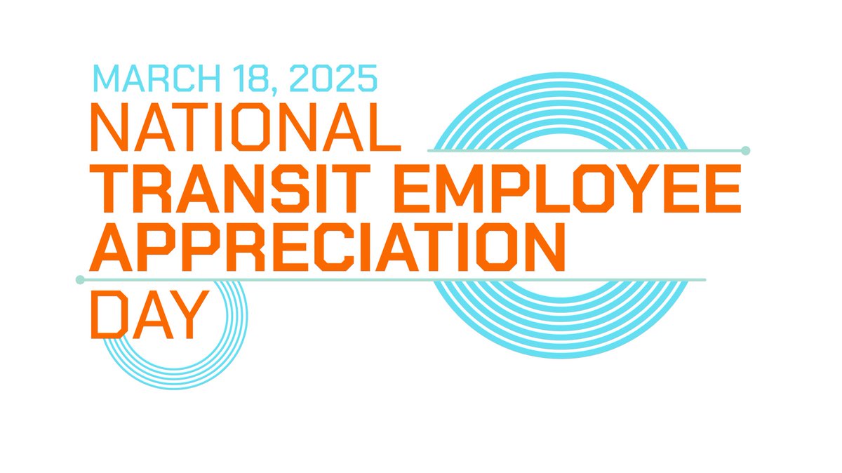 Happy #TransitOperatorAppreciationDay! Our operators are the best in the business and we're proud to celebrate these incredibly dedicated and skilled professionals. ThankYou for all you do to provide the essential service that keeps our us connected and moving. #WeAppreciateYou