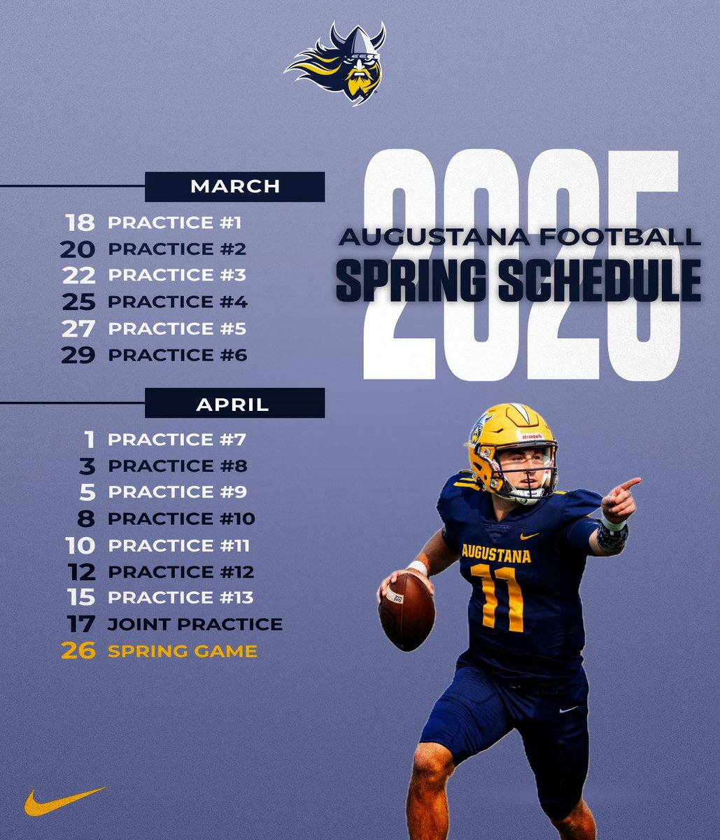 AugieFB's tweet photo. Spring camp is underway!

#BeTheRock ⚔️ #BuildingChampions https://t.co/NM8ZiyD1fL
