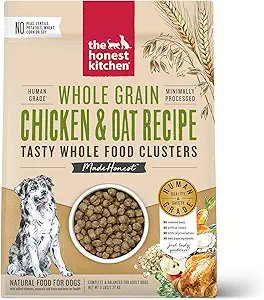 harun8102's tweet photo. The Honest Kitchen Whole Food Clusters – Whole Grain Chicken &amp; Oat Dry Dog Food (5 lb Bag)
#TheHonestKitchen #WholeFoodClusters #DryDogFood #WholeGrainDogFood #ChickenAndOats #HealthyDogFood #NaturalPetFood #GrainInclusive #PetNutrition #DogFoodReview https://t.co/AAv656bcPj https://t.co/Z3uTQsBgDu