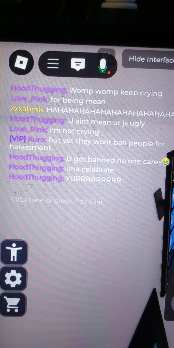 This guy was harassing people in a game and wouldn't stop. If you see him, do not interact with him. #ROBLOX #RobloxDev #RobloxDevs