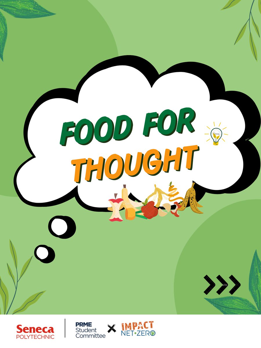 SenecaBusiness's tweet image. What if we told you that nearly half of all food in Canada goes to waste?
Learn what is being done and what you can do, to make a difference while saving money! 💡🌎💰
📅 Save the Date: Tuesday, March 25
For more information, please register here:
shorturl.at/8soag