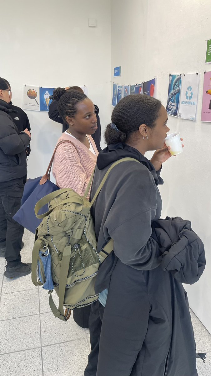 The Creative Advertising module  6MECM007W Exhibited their work in The Project Space Gallery .👏👏👏👏👏 Over 80 posters based on the UN sustainable goals 🌍designed to be a single message that benefits humankind.  👌🏽 Congrats to all the 3rd years 👍🏻👍🏾👍🏿