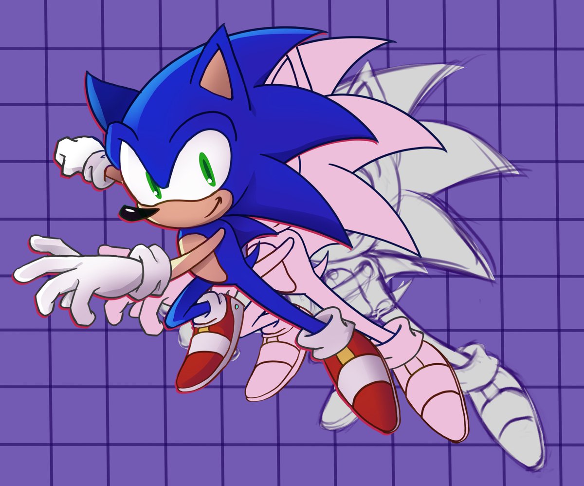 thought i'd redraw the CGWorld cover
i think my sonic has improved a lot :)