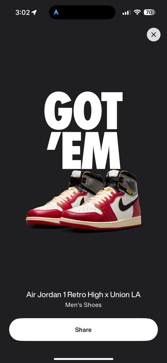 killasounds's tweet photo. @snkr_twitr Big W ✊🏽🏆 https://t.co/c0QR1Ih2PW