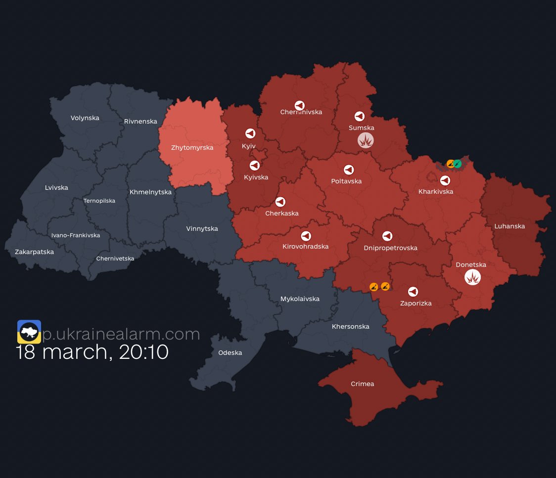 Russian for “ceasefire.” Two hours after the call. #SkyShieldNow