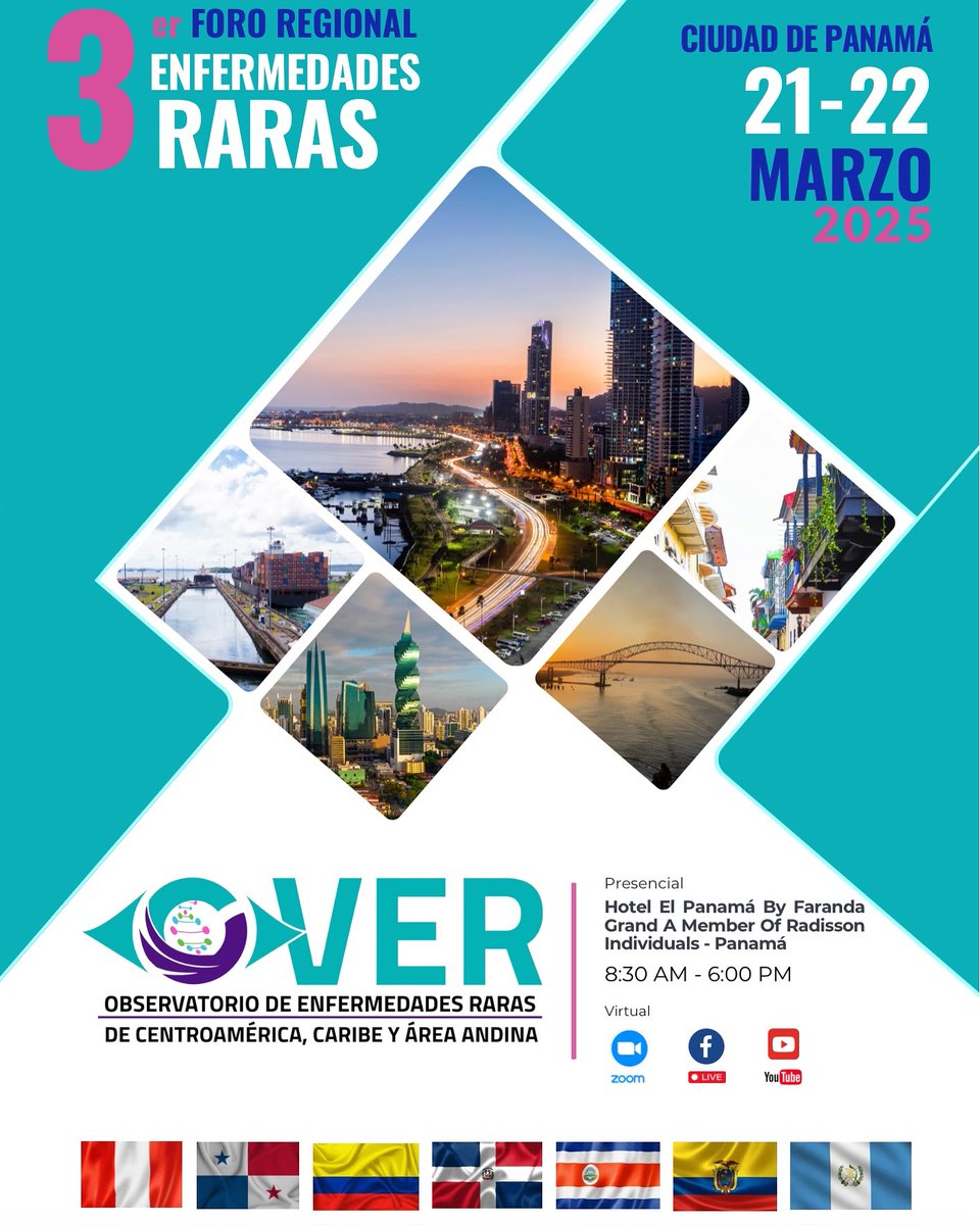 peruappel's tweet photo. ¡𝐋𝐚 𝐜𝐮𝐞𝐧𝐭𝐚 𝐫𝐞𝐠𝐫𝐞𝐬𝐢𝐯𝐚 𝐡𝐚 𝐜𝐨𝐦𝐞𝐧𝐳𝐚𝐝𝐨! 
III Foro Regional de ER ,reunirá a países de Centroamérica, Caribe y Área andina.

Inscripción para transmisión en línea: 
https://t.co/HnhdDzt3Ss

#ForoEnfermedadesRaras #ObservatorioVER #ConectandoVoces https://t.co/8oexxXiyNf