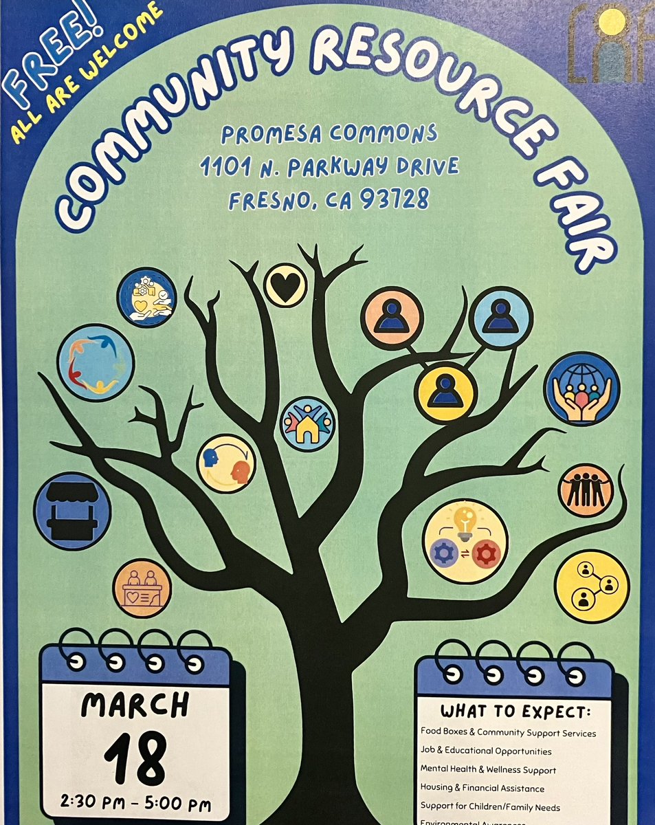 FresnoReview's tweet image. Happening Today! Stop by our booth at the Community Resource Fair from 2:30-5 PM at Promesa Commons (1101 N. Parkway Dr, Fresno). Free resources, food,  and more. Hope to see you there! #CommunityResourceFair #OneFresno #HappeningToday