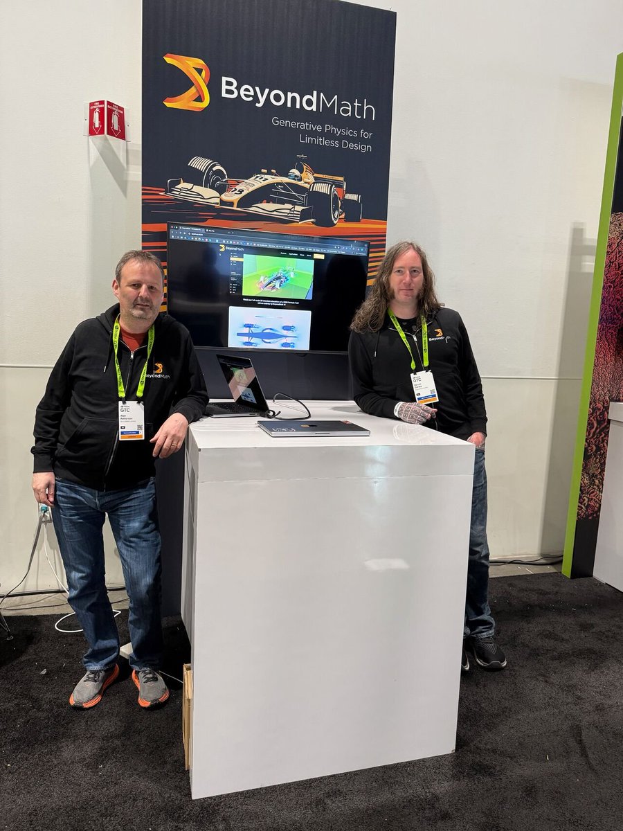 BeyondMath (@beyondmathltd) on Twitter photo BeyondMath is about empowering engineers to explore the design space with rapid iterations. Our foundational AI model generalizes across designs, eliminating the need for constant retraining. Discover how we're unlocking innovation at <a href="/NVIDIAGTC/">NVIDIA GTC</a> 2025 , booth #124. #Innovation #AI BeyondMath is about empowering engineers to explore the design space with rapid iterations. Our foundational AI model generalizes across designs, eliminating the need for constant retraining. Discover how we're unlocking innovation at <a href="/NVIDIAGTC/">NVIDIA GTC</a> 2025 , booth #124. #Innovation #AI
