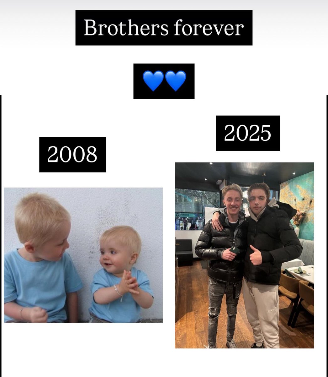 My lovely 2 oldest grandsons 💙💙