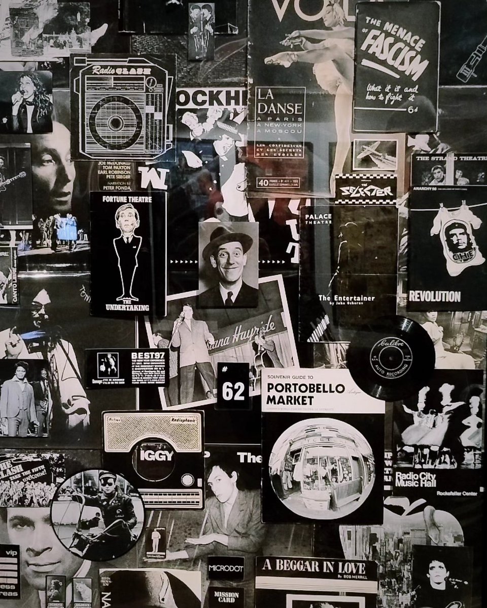 If you are in London this week, I definitely recommend checking out the Rock &amp; Roll Public Library exhibition. It's fantastic 👌 Only on until 22 March!