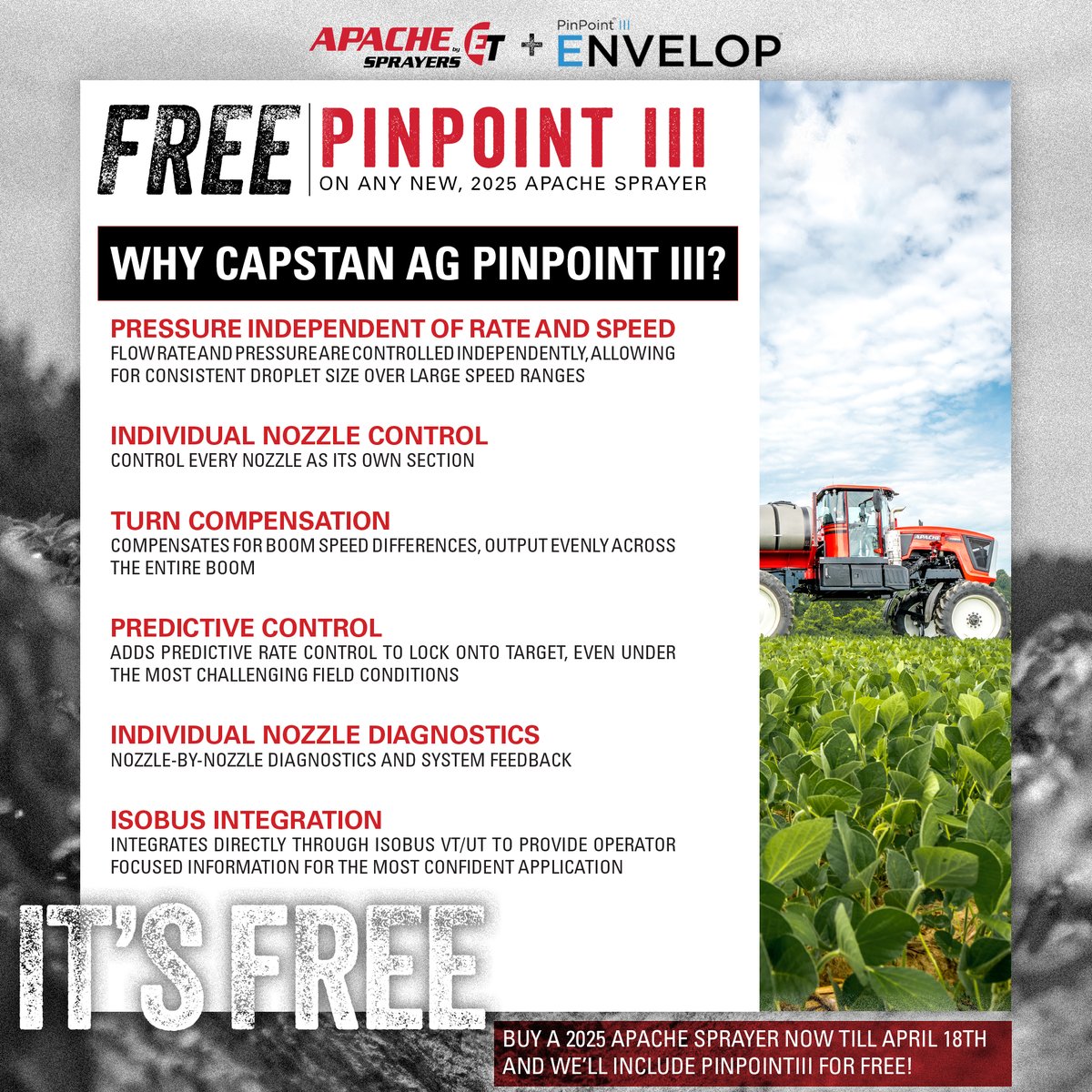 🚨 𝐅𝐑𝐄𝐄 𝐏𝐢𝐧𝐏𝐨𝐢𝐧𝐭 𝐈𝐈𝐈
💸 Over $𝟒𝟎,𝟎𝟎𝟎 In Value!
𝐎𝐧 𝐚𝐧𝐲 𝐧𝐞𝐰 𝟐𝟎𝟐𝟓 𝐀𝐩𝐚𝐜𝐡𝐞 𝐒𝐩𝐫𝐚𝐲𝐞𝐫

Click Here: etsprayers.com/free-pinpoint-…

Take advantage of this HUGE savings, Limited Time Only!