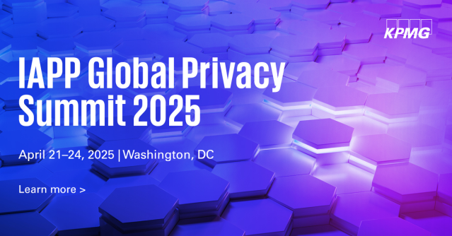 BilanAStribling's tweet photo. Connect with KPMG at the IAPP Global Privacy Summit 2025! Join our workshop on tech vendor governance with Orson Lucas, KPMG LLP and experts. Learn to build stakeholder teams, vet tech vendors, and integrate new privacy &amp; AI governance solutions. https://t.co/MpdU0FWZ1q https://t.co/4JEydK8hcN