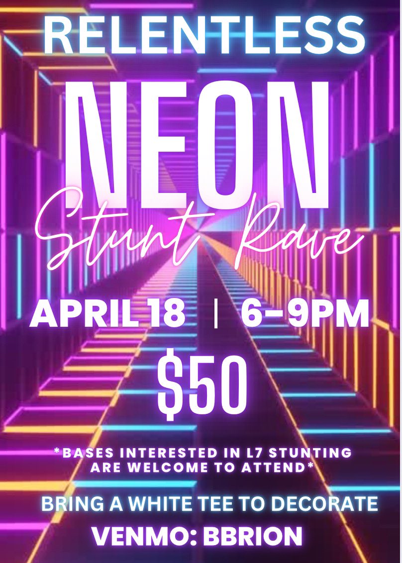 LETS GOOOOOO 

if you’re interested is being a hottie next year come stunt with the team 🤩